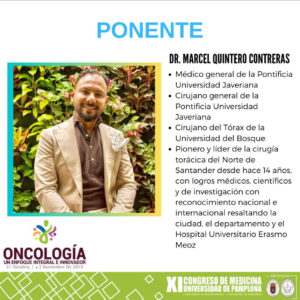 XI CONGRESO DE MEDICINA UNIVERSIDAD DE PAMPLONA: ONCOLOGÍA