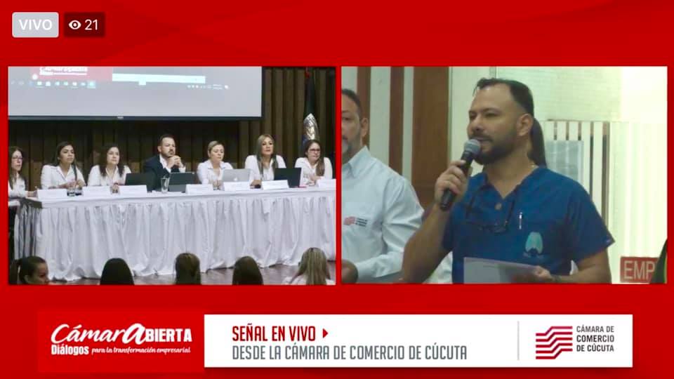 PARTICIPACIÓN EN “CÁMARA ABIERTA: DIÁLOGOS PARA LA TRANSFORMACIÓN EMPRESARIAL; TURISMO Y SALUD”