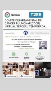 COMITÉ DEPARTAMENTAL DE CANCER PULMONAR(CDCP) VIRTUAL; TEMPORADA 2 EPISODIO 5 (T2E5) NORTE DE SANTANDER, COLOMBIA 🇨🇴! CONTINUAMOS💪💪💪