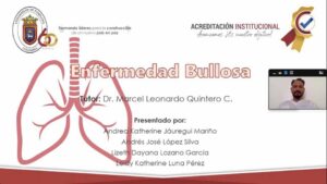 SEMINARIO: “ENFERMEDAD BULOSA PULMONAR, ENFOQUE QUIRÚRGICO” Estudiantes VIII semestre UPA. 22/09/2020