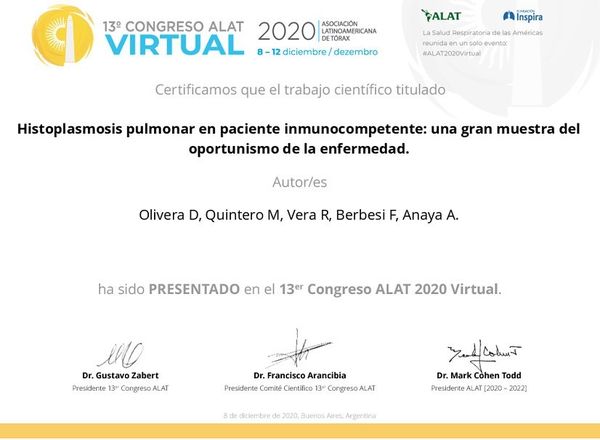 13 CONGRESO VIRTUAL ALAT(ASOCIACIÓN LATINOAMERICANA DE TÓRAX), GRUPO DE INTERÉS EN CIRUGÍA: INTORAX, PRESENTE!!!!!!@intorax.cucuta @dr.diegoolivera @ralph_8608 @cristian.dsp  @jlatorreq