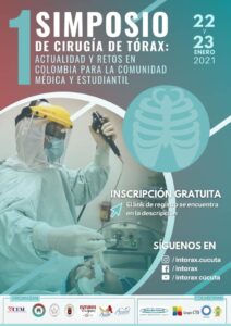 <img height="16" width="16" alt="😎" src="https://static.xx.fbcdn.net/images/emoji.php/v9/t83/1/16/1f60e.png"> ESTE 2021 EMPIEZA CON TODA <img height="16" width="16" alt="🤯" src="https://static.xx.fbcdn.net/images/emoji.php/v9/t5/1/16/1f92f.png"><img height="16" width="16" alt="🤩" src="https://static.xx.fbcdn.net/images/emoji.php/v9/t58/1/16/1f929.png">Les presentamos el primer simposio de cirugía de tórax: Actualidad y retos en Colombia para la comunidad médica y estudiantil<img height="16" width="16" alt="😎" src="https://static.xx.fbcdn.net/images/emoji.php/v9/t83/1/16/1f60e.png"> organizada por el grupo de interés en cirugía de INTORAX, el Centro de Estudios en Medicina y la Universidad de Pamplona <img height="16" width="16" alt="✨" src="https://static.xx.fbcdn.net/images/emoji.php/v9/tf4/1/16/2728.png">.Evento dirigido a todos los médicos y estudiantes de medicina en Colombia y Latinoamérica <img height="16" width="16" alt="🌎" src="https://static.xx.fbcdn.net/images/emoji.php/v9/tc0/1/16/1f30e.png"> que estén interesados en profundizar su aprendizaje sobre patología torácica básica, así como las técnicas actuales en el campo de la cirugía torácica.LINK DE INSCRIPCIÓN: <img height="16" width="16" alt="👉" src="https://static.xx.fbcdn.net/images/emoji.php/v9/t51/1/16/1f449.png"><a href="https://forms.gle/i7ZCssZsaDARrpJJ6%F0%9F%91%88?fbclid=IwAR29ivV7qZfu6HgIlrxgqbniK9x-Vc81hBXzIK1PyKH0z_jvRsb-aOpoWPw" rel="noreferrer noopener" target="_blank">https://forms.gle/i7ZCssZsaDARrpJJ6</a>¡No dejes pasar esta increíble oportunidad y participa de esta gran experiencia! <img height="16" width="16" alt="💓" src="https://static.xx.fbcdn.net/images/emoji.php/v9/t66/1/16/1f493.png"><img height="16" width="16" alt="💪" src="https://static.xx.fbcdn.net/images/emoji.php/v9/t6c/1/16/1f4aa.png">. @intorax.cucuta @1ersimposiocxtorax“QUE NO TE CUENTEN, SÉ PARTE!!!!”
