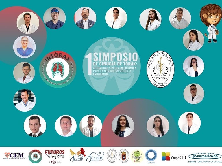 PRIMER DÍA, JORNADA MAÑANA Y TARDE. 1 SIMPOSIO DE CIRUGÍA DE TÓRAX: ACTUALIDAD Y RETOS EN COLOMBIA PARA LA COMUNIDAD MÉDICA Y ESTUDIANTIL