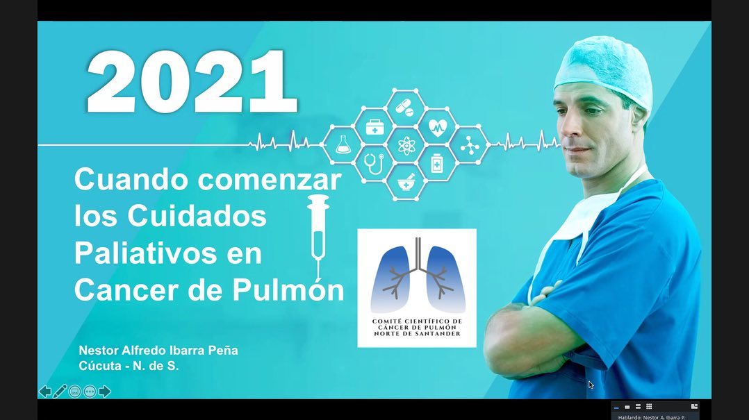 “CUIDADOS PALIATIVOS EN CÁNCER DE PULMÓN” COMITÉ DEPARTAMENTAL DE CÁNCER PULMONAR, NORTE DE SANTANDER COLOMBIA. TEMPORADA 3 EPISODIO 2: T3E2  2021 @intorax.cucuta
