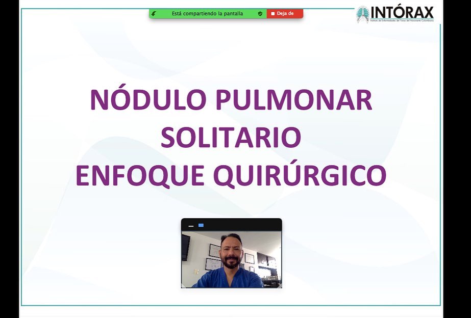 CLASE: “NÓDULO PULMONAR SOLITARIO, ENFOQUE QUIRÚRGICO ” Estudiantes VIII semestre UPA, IX Semestre UNIBOSQUE. 8/03/2021 @intorax.cucuta @unipamplona @departamentodemedicina @uelbosque @unicorpas