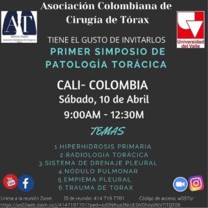 ASOCOLTÓRAX: Asociación Colombiana de Cirugía de Tórax @asocoltorax @diegohpardo @cirujanosdetorax @intorax.cucuta