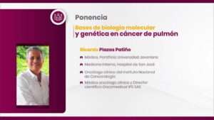 “BASES DE BIOLOGÍA MOLECULAR Y GENÉTICA EN CÁNCER DE PULMÓN” Por Ricardo Plazas Patiño, Oncologo Clínico. JUNTOS PODEMOS ACERTAR EN EL CÁNCER TEMPRANO DE PULMÓN @intorax.cucuta @astrazeneca @astrazenecaac @ricardoplazp @unipamplona @departamentodemedicina
