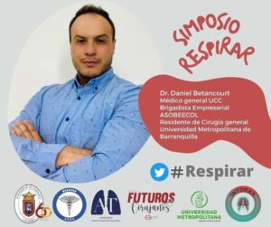 El Dr. Daniel Betancourt @nanubetancourt, es médico residente de cirugía general y tutor del grupo de interés en cirugía @intorax.cucuta; el nos acompañará, como conferencista del simposio <a href="https://www.facebook.com/hashtag/respirar?__eep__=6&__cft__[0]=AZX0RjWgvzD3ZUcOehHCf9bi3iiqE_vZ5RTX2_57W7qt_VOJrNC90JEwHeLmDzKCjIHf2jyOL9XefO06oPoaxY9GsFeygb6AyxkZ3ktrZEU6BZaySY2LZ9ITuxMLp9BjfnZmEjrvU66ilDA4T6Y9Pk_--IJ66YXRosTbJ_IWOnn-ZQ&__tn__=*NK-R">#respirar</a>.