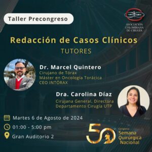 Sean bienvenidos a la Semana Quirúrgica @asocolcirugia
