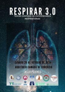 Con gusto los invitamos a nuestra actividad académica insignia del segundo semestre del presente año, nuestro simposio RESPIRAR 3.0 en el que contaremos con un equipo multidisciplinario encargado de ilustrar a la comunidad académica acerca de la patología respiratoria y su repercusión en la calidad de vida de nuestros pacientes; ¡los esperamos!