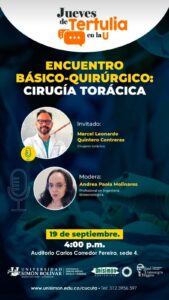 JUEVES DE TERTULIA EN LA U