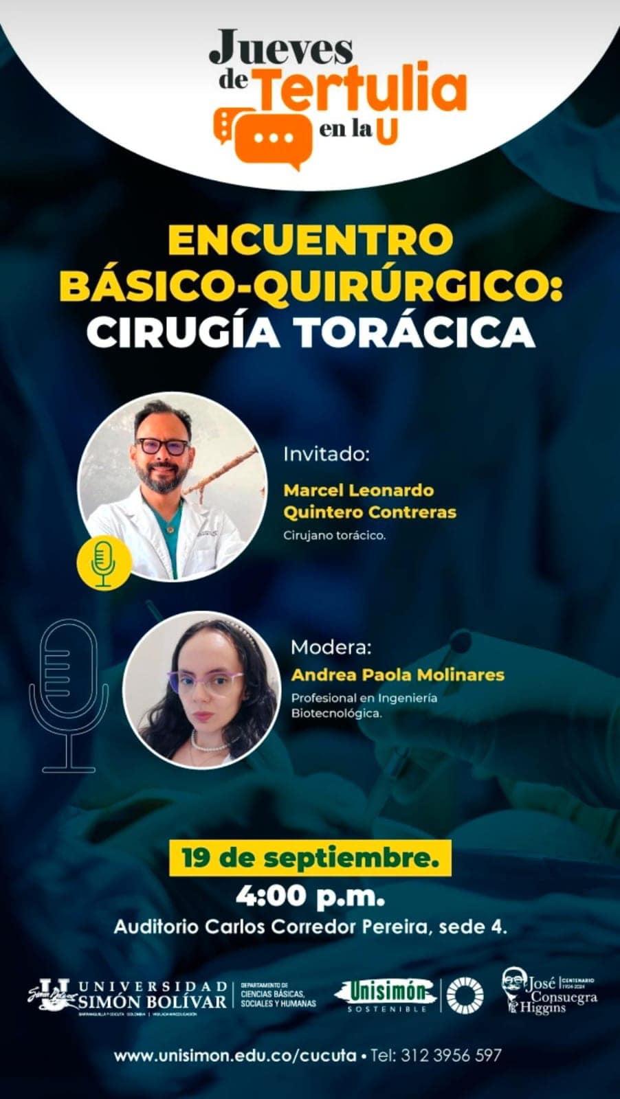 JUEVES DE TERTULIA EN LA U